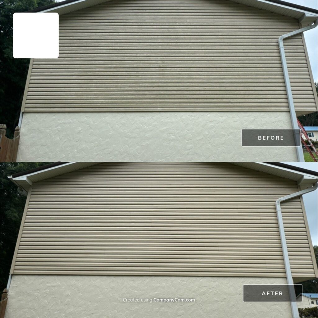 siding cleaning in Winston-Salem NC 27127