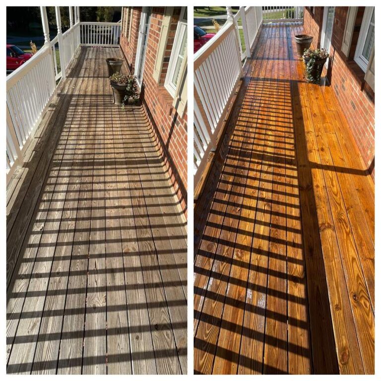 wooden deck cleaning winston salem nc