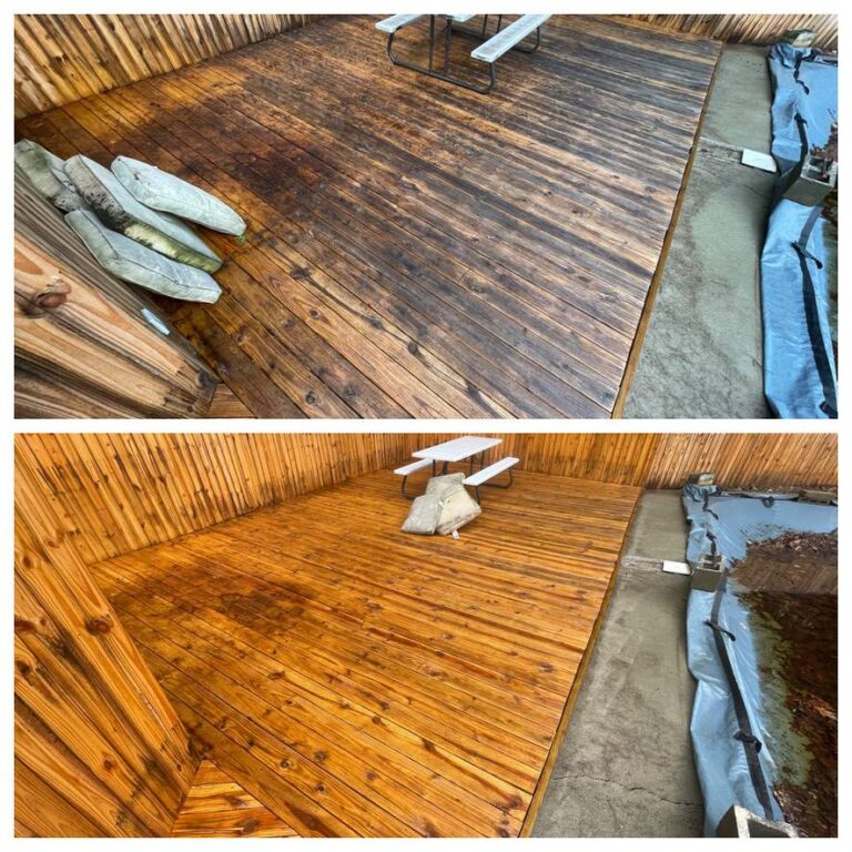 wooden pool deck cleaning winston salem nc