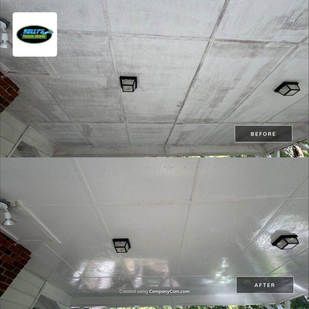 porch ceiling cleaning in Thomasville NC 27360