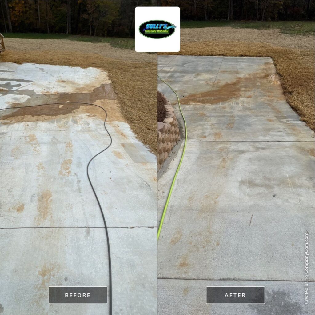 concrete surface cleaning in Lexington NC 27295